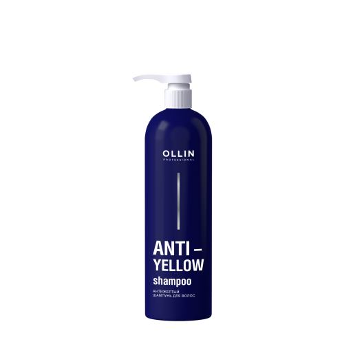 OLLIN ANTI-YELLOW Антижелтый шампунь  для волос 500мл