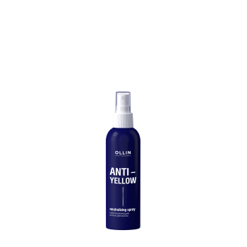 OLLIN ANTI-YELLOW Нейтрализующий спрей  для волос 150мл
