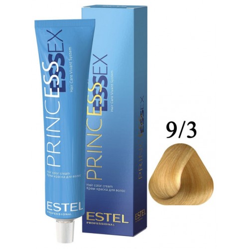 ESTEL PROFESSIONAL / Крем-краска 9/3 PRINCESS ESSEX для окрашивания волос блондин золотистый/пшеничный