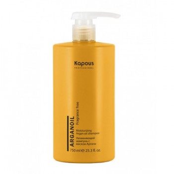 Kapous Professional / Шампунь увлажняющий с маслом арганы / Arganoil 750 мл