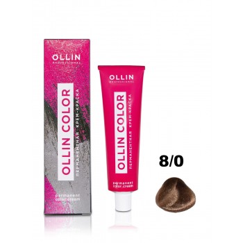 Ollin Professional / Крем-краска OLLIN COLOR для окрашивания волос 8/0 светло-русый, 100 мл