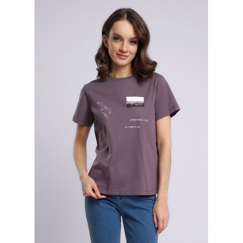 CLEVER Джемпер жен. 235919кд_п8 кофейный 50 (XL)