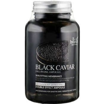 ECO BRANCH Сыворотка ампульная Black Caviar 250мл с икрой