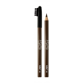 KIKI Карандаш для бровей MATTE 62 орехово-коричневый, 32500000842