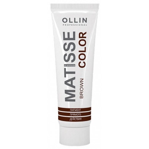 Ollin Professional / Пигмент MATISSE COLOR прямого действия коричневый, 100 мл