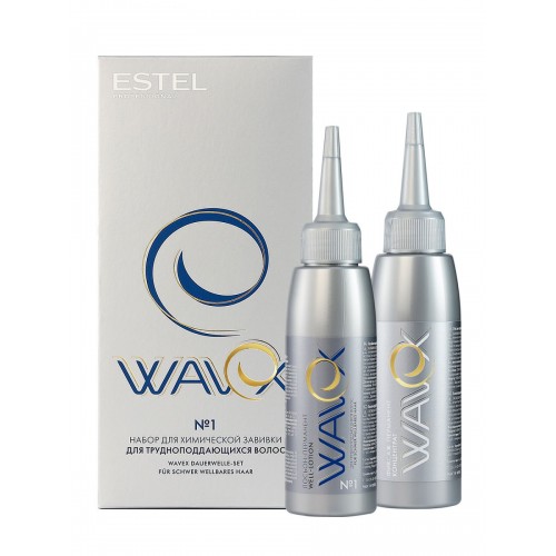 ESTEL PROFESSIONAL / Набор WAVEX для химической завивки волос №1 для трудноподдающихся волос, 2х100 мл