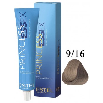 ESTEL PROFESSIONAL / Крем-краска 9/16 PRINCESS ESSEX для окрашивания волос блондин пепельно-фиолетовый