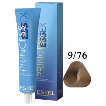 ESTEL PROFESSIONAL / Крем-краска 9/76 PRINCESS ESSEX для окрашивания волос блондин коричнево-фиолетовый