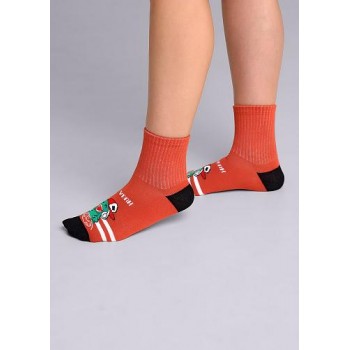 CLE C4333 носки дет. т.оранжевый 16-18