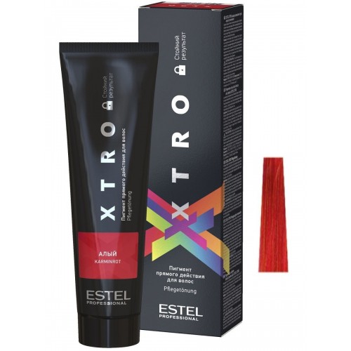 ESTEL PROFESSIONAL / Краска для волос XTRO пигмент прямого действия алый, 100 мл