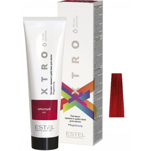 ESTEL PROFESSIONAL / Краска для волос XTRO пигмент прямого действия красный, 100 мл