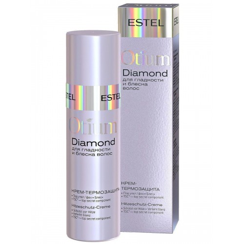 ESTEL PROFESSIONAL / Крем для волос OTIUM DIAMOND для гладкости и блеска термозащита, 100 мл