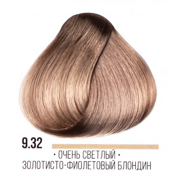 Kaaral AAA стойкая крем-краска для волос, 9,32 очень светлый золотисто-фиолетовый100 мл