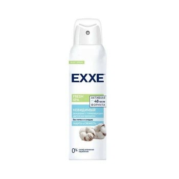 EXXE Дезодорант-спрей жен. Fresh spa Невидимый 150мл