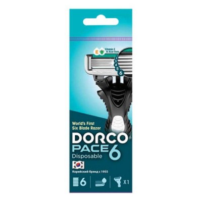 DORCO PACE6  Станок д/бр. однораз. 6 лезв.1шт.