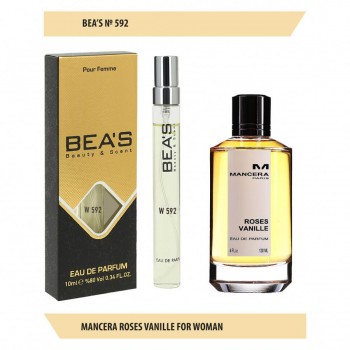 BEA'S W592 Компактный парфюм Mancera Roses Vanille for women 10ml