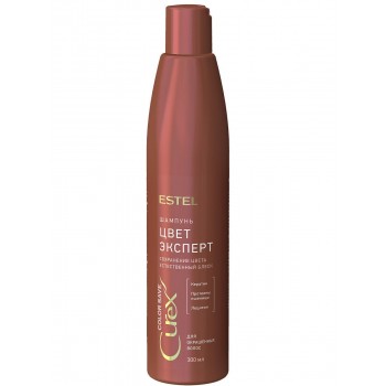 ESTEL / Curex COLOR SAVE, Шампунь ЦВЕТ-ЭКСПЕРТ для окрашенных волос (300мл)