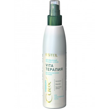 ESTEL / Curex THERAPY, Двухфазный лосьон-спрей VITA-ТЕРАПИЯ для повреждённых волос (200мл)