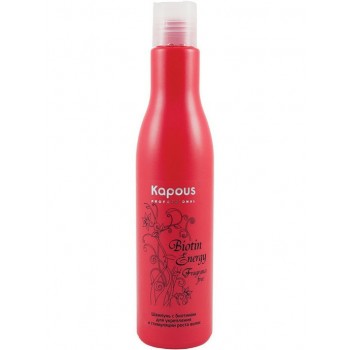 Kapous Professional / Шампунь с биотином для укрепления и стимуляции роста волос Biotin Energy, 250 мл