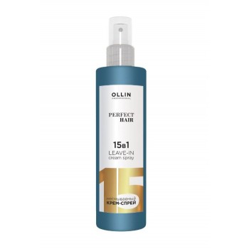 Ollin Professional / Крем-спрей для волос PERFECT HAIR многофункциональный 15 в 1 несмываемый, 250 мл