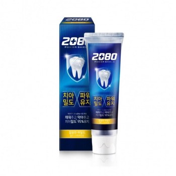 MEDIAN Зубная паста 2080 power shield gold double toothpaste 1шт. (MEA10) 120гр