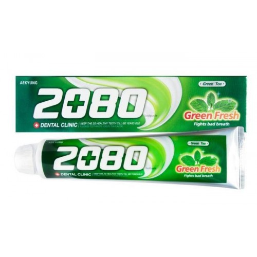MEDIAN Зубная паста 2080 signiture total green toothpaste 1шт. (MEA14) 120гр