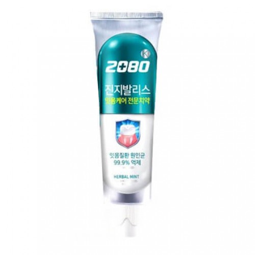 MEDIAN Зубная паста 2080 gingivalis herbal mint toothpaste 1шт. (MEA18) 120гр
