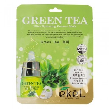 EKEL Маска д/л с экстрактом зеленого чая 25мл