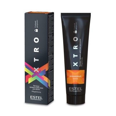 ESTEL PROFESSIONAL / Краска для волос XTRO пигмент прямого действия оранжевый, 100 мл