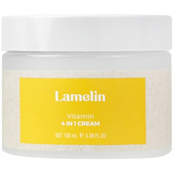 LAMELIN Крем для лица вырав. с Витамином C 4 в 1
