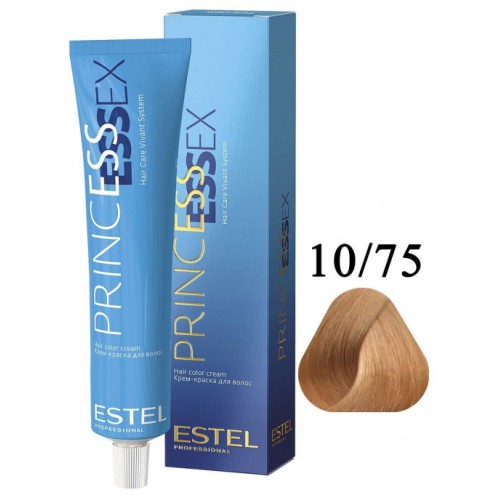 ESTEL PROFESSIONAL / Крем-краска 10/75 PRINCESS ESSEX для окрашивания волос светлый блондин коричнево-красный