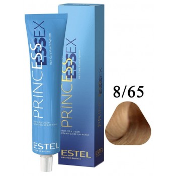 ESTEL PROFESSIONAL / Крем-краска 8/65 PRINCESS ESSEX для окрашивания волос светло-русый фиолетово-красный