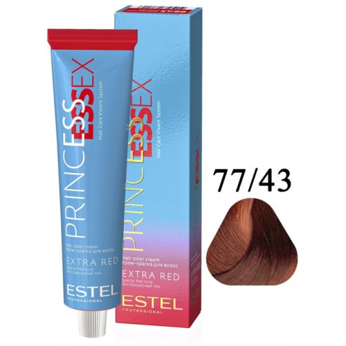 ESTEL PROFESSIONAL / Крем-краска 77/43 PRINCESS ESSEX EXTRA RED эффектная румба