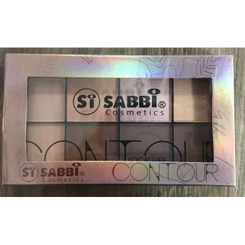 SABBI Палетка CONTOUR 8 цв. SI4041 №03 28гр