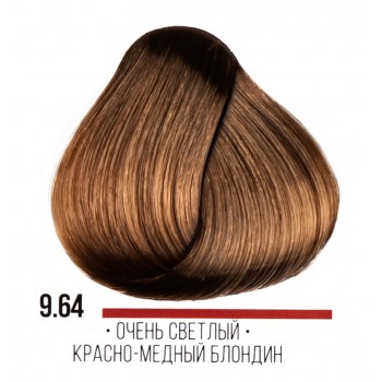 Kaaral AAA стойкая крем-краска для волос, 9,64 очень светлый блондин красно-медный