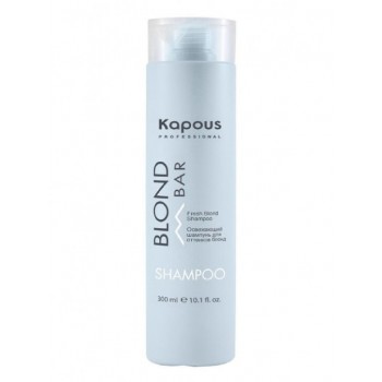 Kapous Professional / Blond Bar oсвежающий шампунь для волос оттенков блонд 300 мл