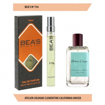 BEA'S U754 Компактный парфюм Atelier Cologne Clementine California unisex 10ml