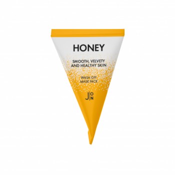 J:ON Маска для лица противовоспалительная с медом Honey Wash Off Mask Pack 5г