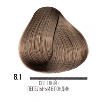 Kaaral AAA стойкая крем-краска для волос, 8.1 светло-пепельный блондин, 100 мл
