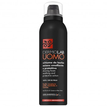 DERMOLAB UOMO Пена для бритья успокаив. и защищ. SHAVING FOAM SOOTHING AND PROTECTIVE ACTION, 120 мл,