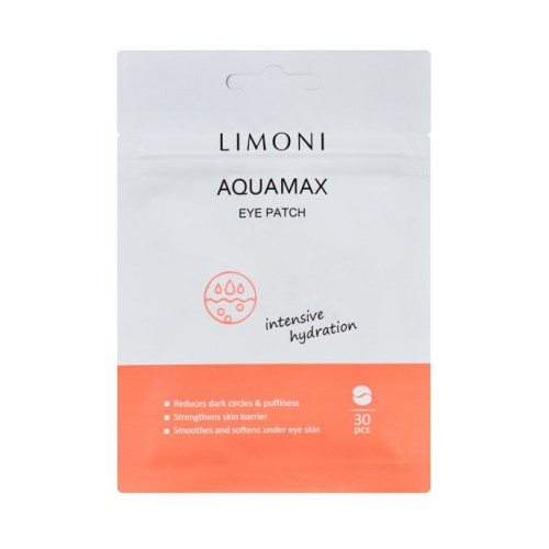 Limoni / Увлажняющие патчи для глаз с термальной водой Aquamax Eye Patch, 30 шт. Summer sale