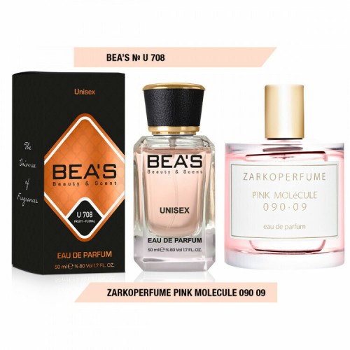 BEA'S Парфюмерная вода U708 Zarkoperfume Pink Molecule 090 09 UNISEX 50ml