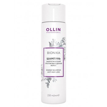 Ollin Professional / Энергетический шампунь BIONIKA против выпадения волос, 250 мл