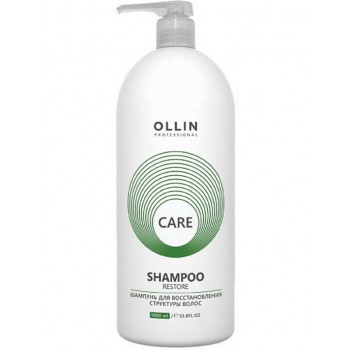 Ollin Шампунь для восстановления структуры волос Care Restore Shampoo 1000 мл