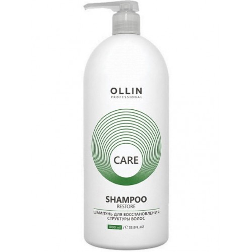 Ollin Шампунь для восстановления структуры волос Care Restore Shampoo 1000 мл