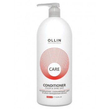 ¶Ollin Кондиционер, сохраняющий цвет и блеск окрашенных волос Care Color and Shine Save Conditioner 1000 мл