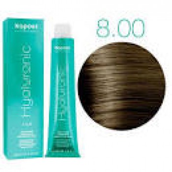 Kapous Professional / Крем-краска HYALURONIC для окрашивания волос 8.00 светлый блондин интенсивный