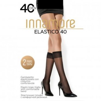 Гольфы  INNAMORE Elastico 40 lycra Miele 1 упаковка (2шт)