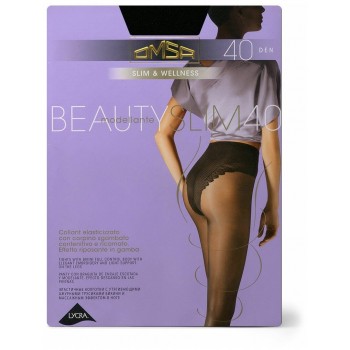 Колготки женские Omsa Beauty Slim, 40 den, размер 2-S, nero (черный)