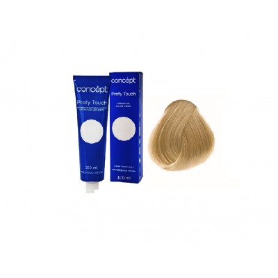 Concept / Профессиональный крем-краситель для волос Concept Profy Touch 10,0 очень светлый блондин